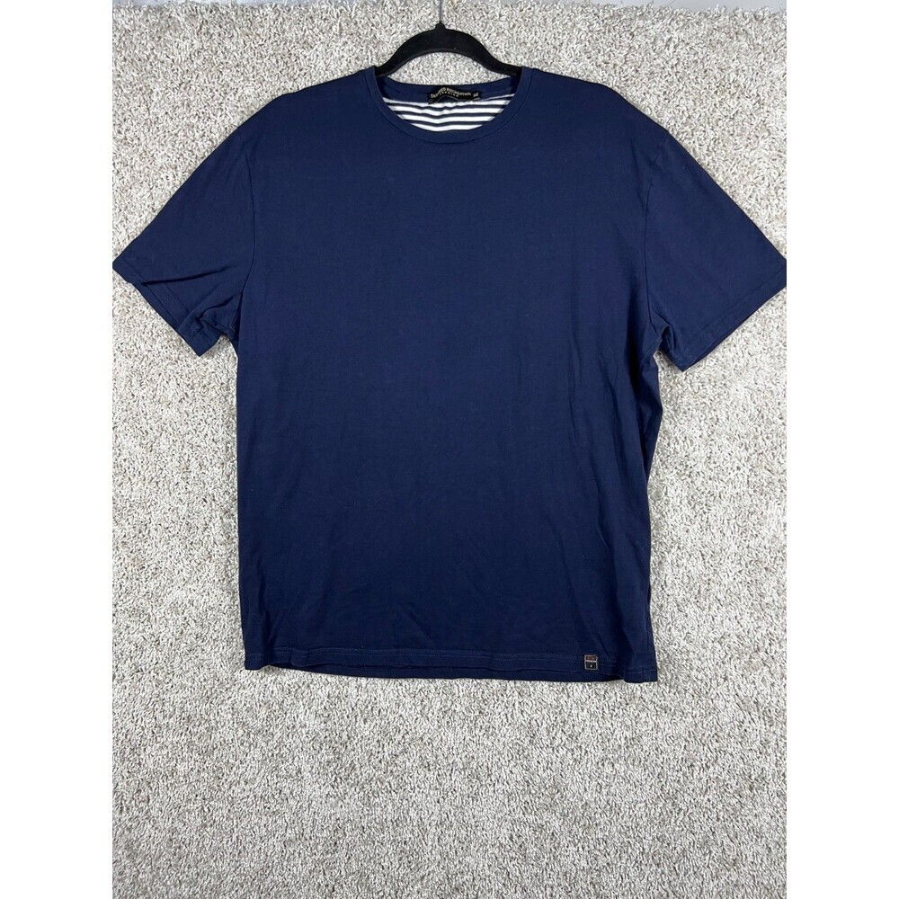 Tailored Recreation Premium Class Black V-Neck T-Shirt, Size KL